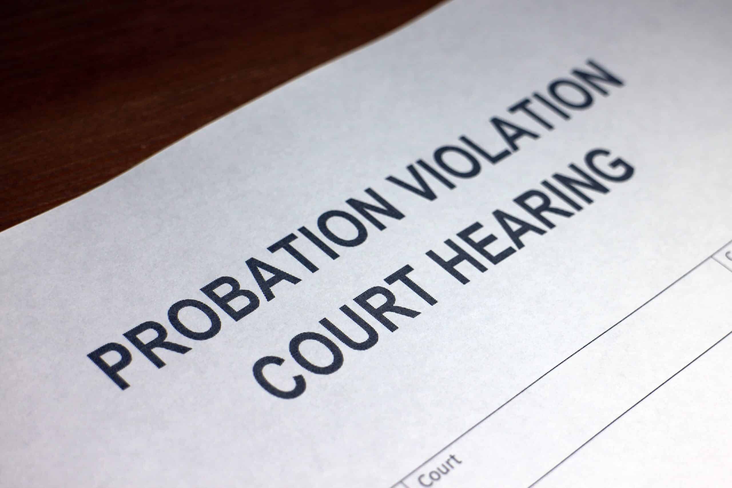Houston Probation Violation Attorney
