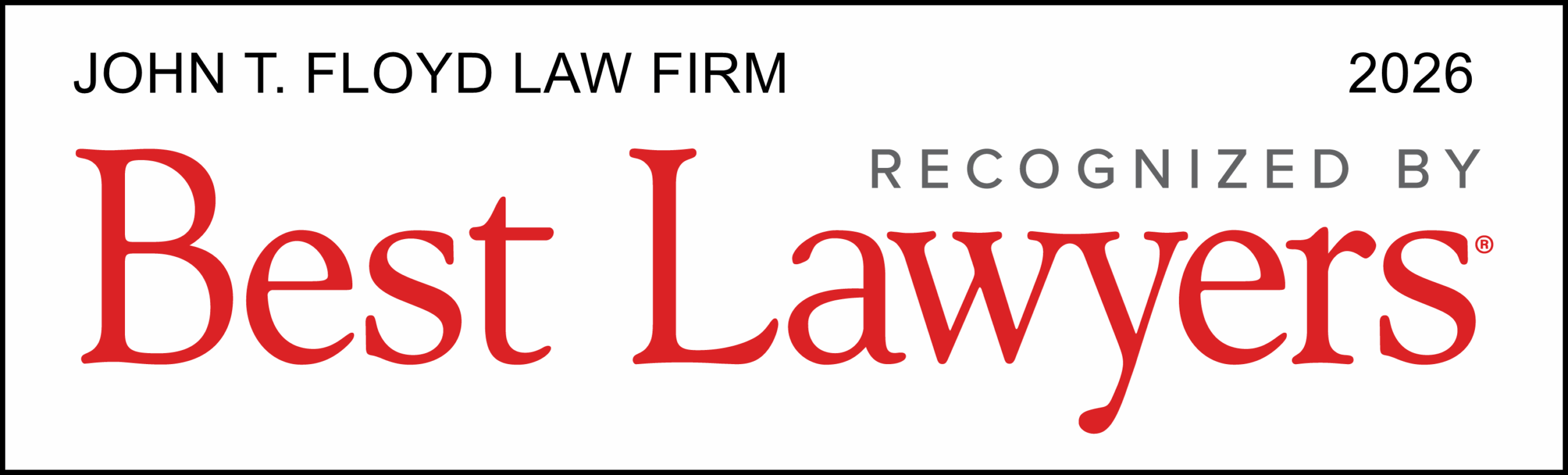 Best Lawyers - Firm Logo John T. Floyd Law Firm